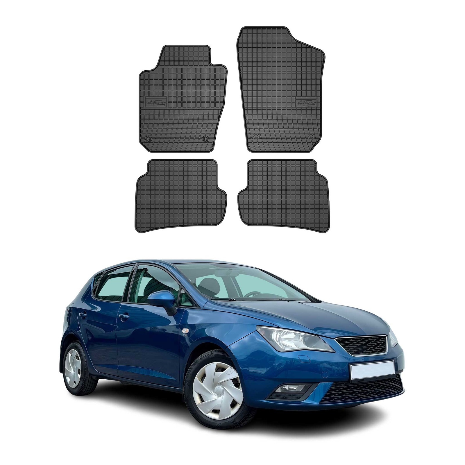 Tapis de sol de rechange premium OMAC pour Seat Ibiza 4
