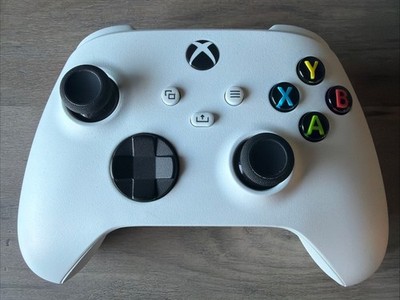 Microsoft Wireless OEM Controller Xbox One- White Great Condition Model 1914