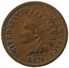 1881 Indian Head Cent