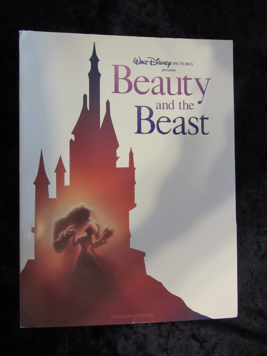 Beauty and the Beast press kit - Walt Disney - Original British