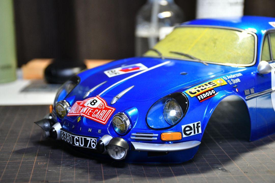 Tamiya A110 Alpine Body Model Car Shell Rc Car Parts Scale Racing Hobby Kit
