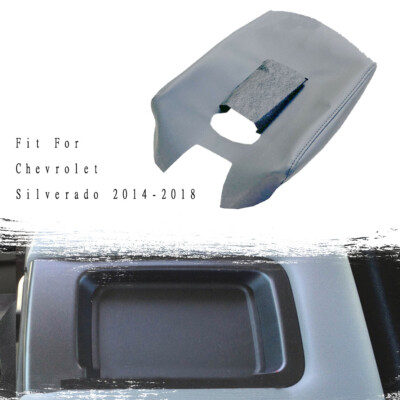 Wagen Leder Armlehne Abdeckung Schützen Konsole Für Chevrolet Silverado 14-18
