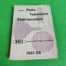 CATALOGO ELETTRONICA RADIO GIRADISCHI TV 1957 1958 STEREO TELEVISIONE VALVOLE 🔺