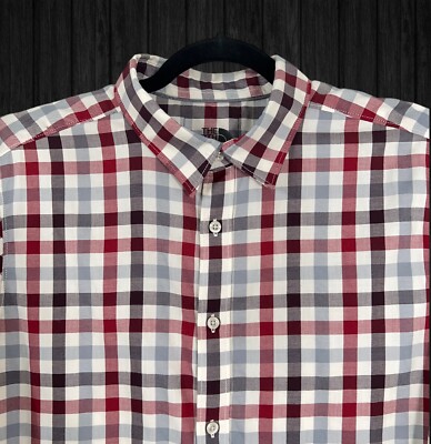 Chemise homme North River Outfitters taille XXL boutonnée haut à