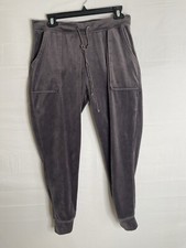 House Of Harlow 1960 Womens Size M Velour Joggers See Pics For Spot Gray 811