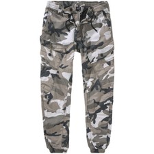 Image of Brandit Ray Vintage Trousers Mens Elasticated Summer Outdoor Urban Camo