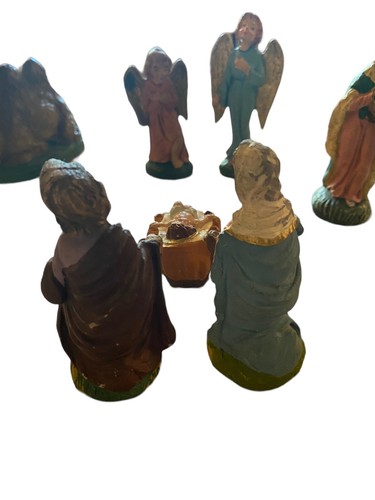 VINTAGE Made in Italy Heirloom Nativity Collection Christmas Baby Jesus 13 Piece - Picture 8 of 12