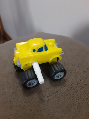 Wind Up 4x4 Mighty Mini Yellow Classic Car Thunderbird 1991 Vintage McDonald's