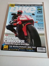 Bike magazine February 2005 Honda CBR 600 RR Suzuki Bandit 650 Kawasaki ZX 6R