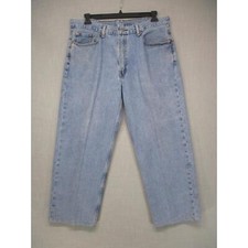 Levi Strauss Co Light Blue Vintage Classic Straight Leg Jeans Men Size 38/30