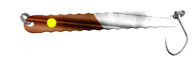 FTM Spoon Curl Kong Nr.28 Kupfer/Silber 3,5 g FishingTackle Max