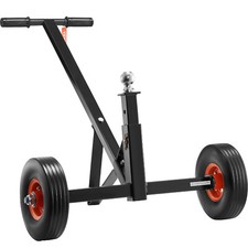 Vevor 600lbs Adjustable Trailer Dolly 16-24''height 1-7/8'' Ball With Solid Tire
