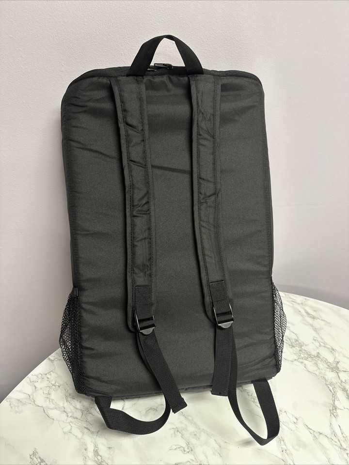 My Babiie Black Compact Pram Travel Bag Rucksack Travel Backpack Carry