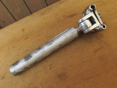 3ttt Record Tige De Selle Velo Course 26.6 Ancien Road Racing Bicycle