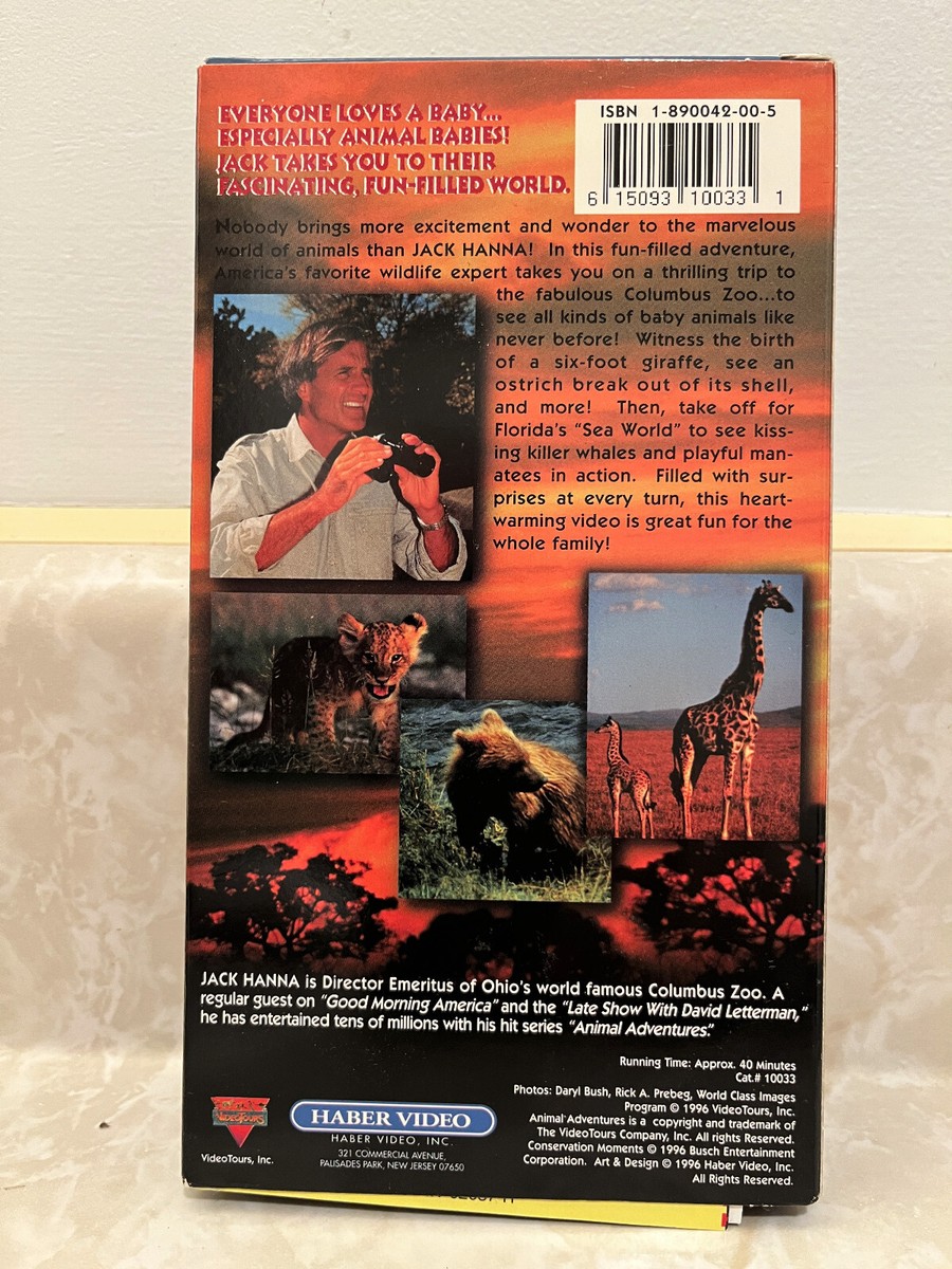 Jack Hanna's Animal Adventures: Baby Boomers (VHS, 1996) | eBay