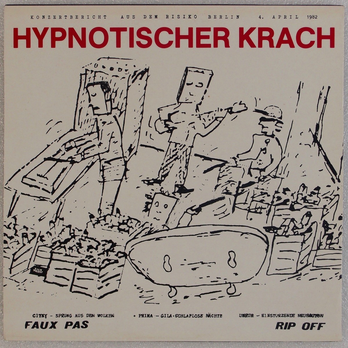 SPRUNG AUS DEN WOLKEN「HYPNOTISCHER KRACH HYPNOTISCHER KRACH: Sprung Aus Den Wolken Industrial Germany