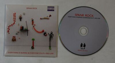 Spank Rock Everything Is Boring & Everyone Is A F------ Liar Adv Cardcover CD