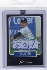 TYLER CLIPPARD BLACK 19/25 Yankees 2004 Just Prospects Certified AUTOGRAPH RC
