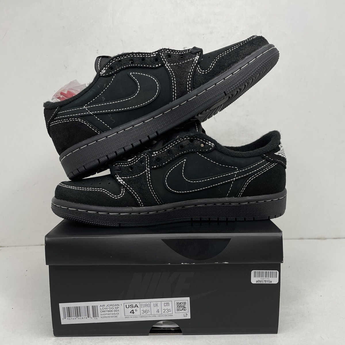 Nike Air Jordan 1 Retro Low SP Travis Scott “Black Phantom Nike Air Jordan 1 Retro Low SP Travis Scott “Black Phantom