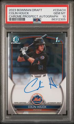 BGS ワイアット・ラングフォード サイン 2023 Bowman Draft Wyatt Langford 2023 Bowman Draft #CDA-WL Chrome DP Auto (1st