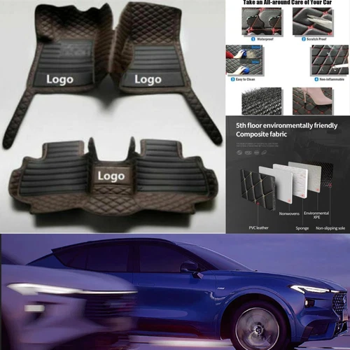 For Toyota 4Runner 1995-2020 Car Floor Mats Anti-slip Custom Liners Carpets Rugs - Imagen 36 de 42
