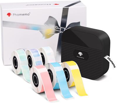 Phomemo Q30 Bluetooth Etikettendrucker Beschriftungsgerät Selbstklebend