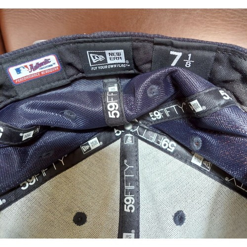 2013 St. Louis Cardinals New Era Navy World Series 59FIFTY Fitted Hat 7 1/8 - Picture 6 of 7
