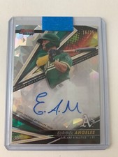 EURIBIEL ANGELES 2022 Bowman's Best Atomic Refractor Autograph Auto #D /25
