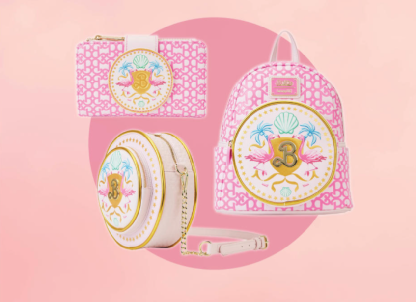◆LOUNGE FLY◆Mattel Barbie Movie ロゴ ミニリュック 送料込 Loungefly Mattel Barbie Movie Logo Mini Backpack – Circle Of