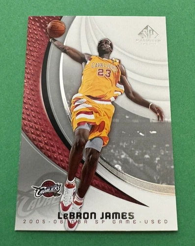 2005-06 SP Game Used Edition - #16 LEBRON JAMES