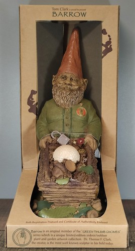 Tom Clark Gnome Barrow Cairn's Model #5550- Green Thumb Gnomes