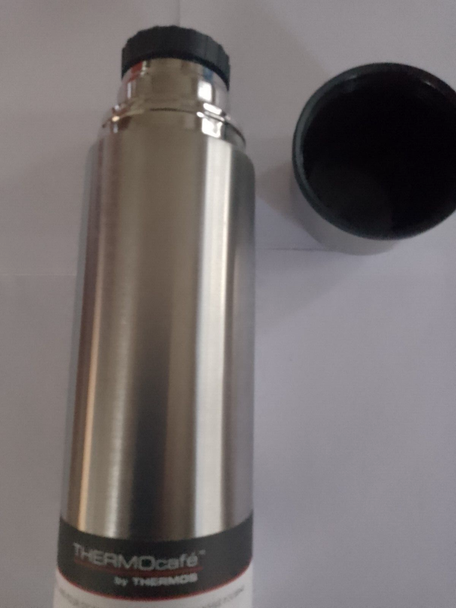 Thermos Thermocafe Stainless Steel Flask Litre