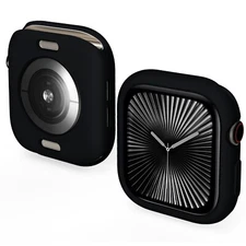 For Apple Watch Series 10 42mm 46mm Silicone TPU Bumper Protective Case Cover