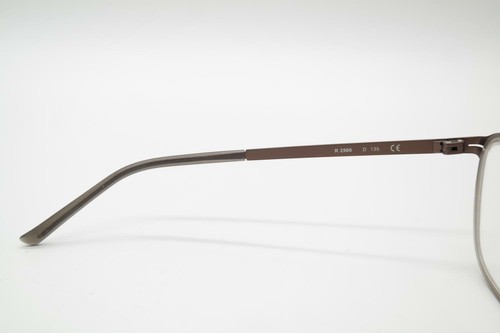 Rodenstock R 2566 Bronze Transparent Oval Glasses Eyeglass Frame New - Picture 5 of 6