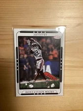 Dontayvion Wicks 2023 Sage Artistry Black #45