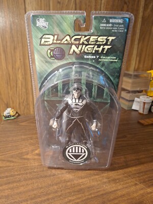 DC Direct Blackest Night Series 7 Black Lantern Superman Action Figure 