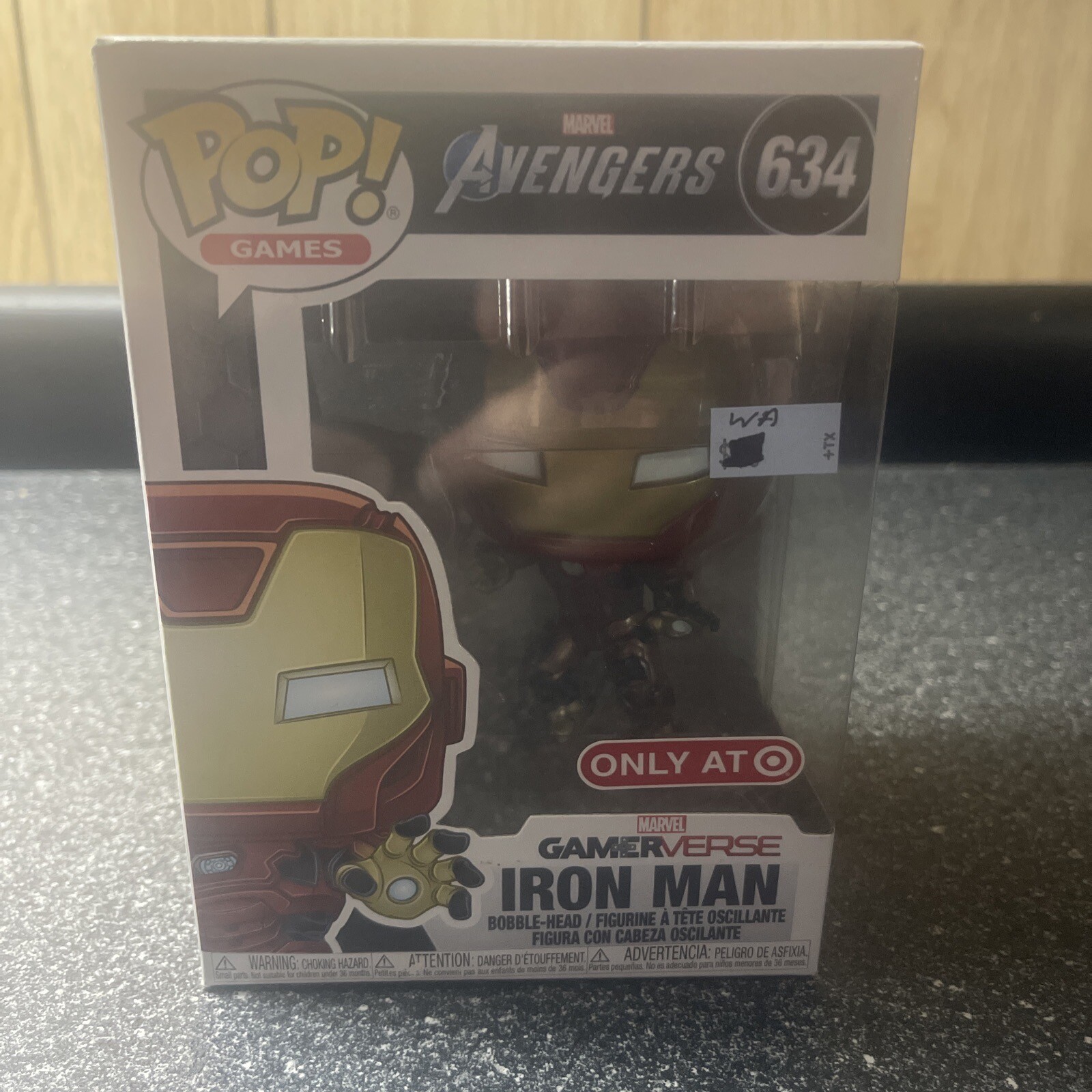 Funko Pop Iron Man #634 Gamerverse Target Exclusive Marvel Mcu Disney