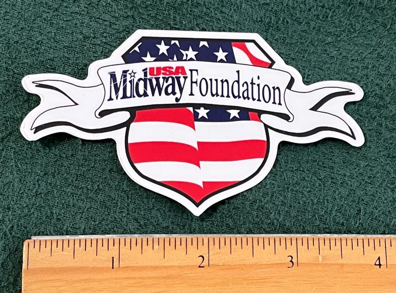 Midway USA Foundation Sticker Youth Shooting Sports Outdoors Shoot Hunt Reload