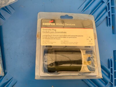 Cooper Wiring Hart-Lock Plug 30A 125/250V 3Pole 4Wire P/N L1430P-L