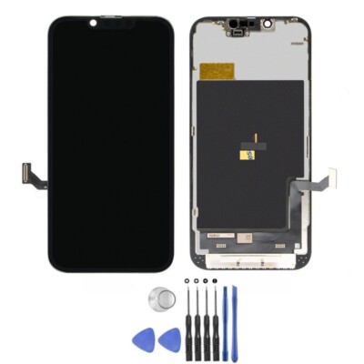 For iPhone 16e A3212 Incell LCD Touch Screen Digitizer Display Replacement Frame