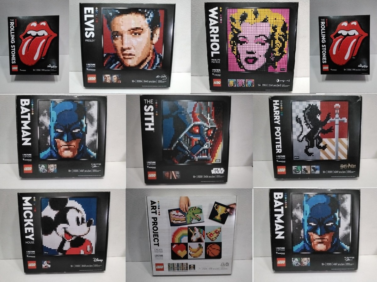 LEGO 31204 LEGO Art Elvis Presley More LEGO Art Sets Next