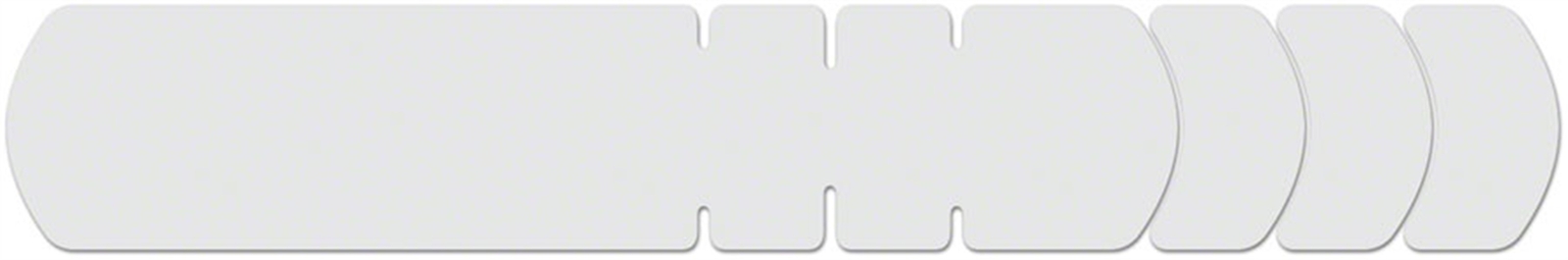 Прозрачная защитная пленка из шкур ящериц - Большая