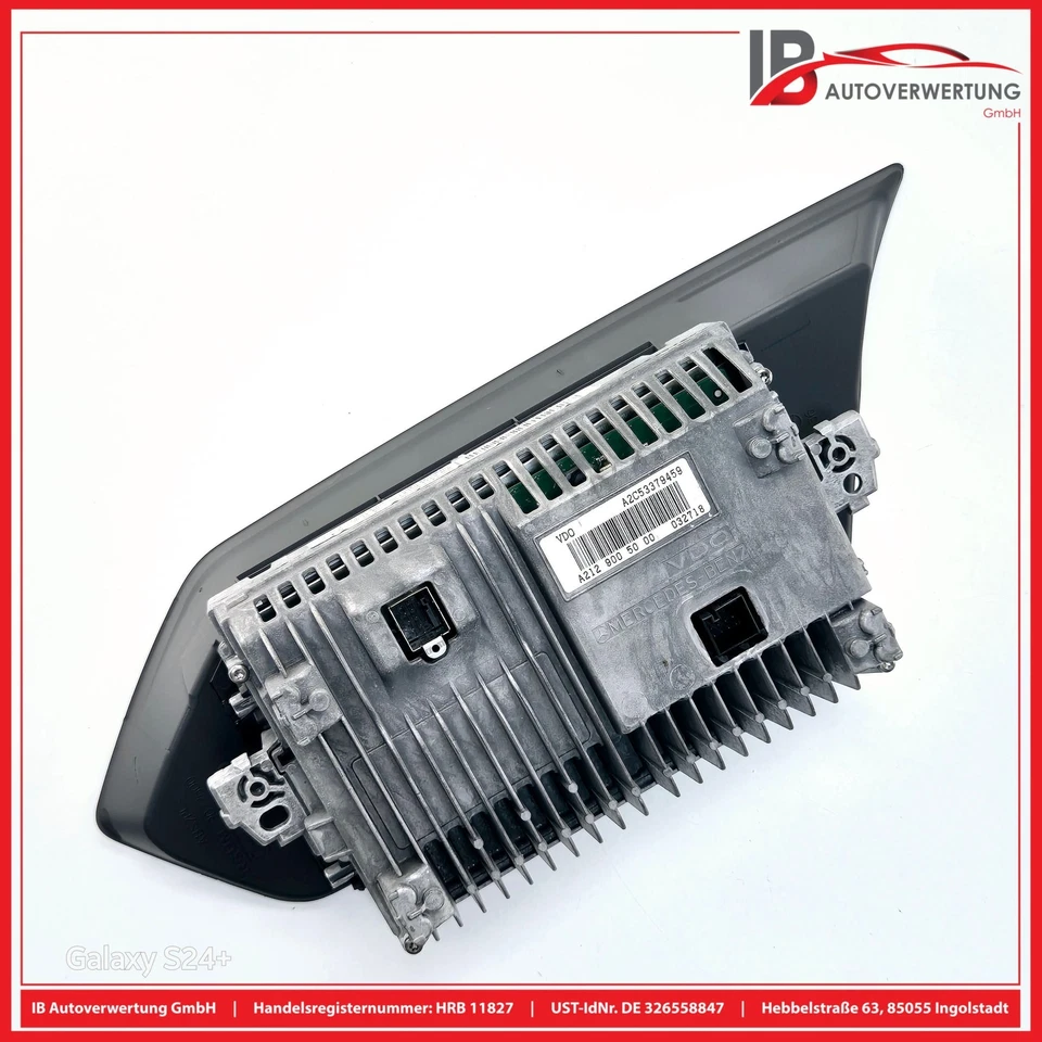 Mercedes-Benz E-Class W212 E200 CDI Display Navigation Display A2129010500 VDO - Image 4 of 4