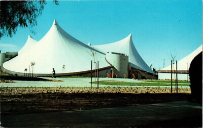 1960s Postcard Student Center & Drama Lab La Verne College San Gabriel Valley CA