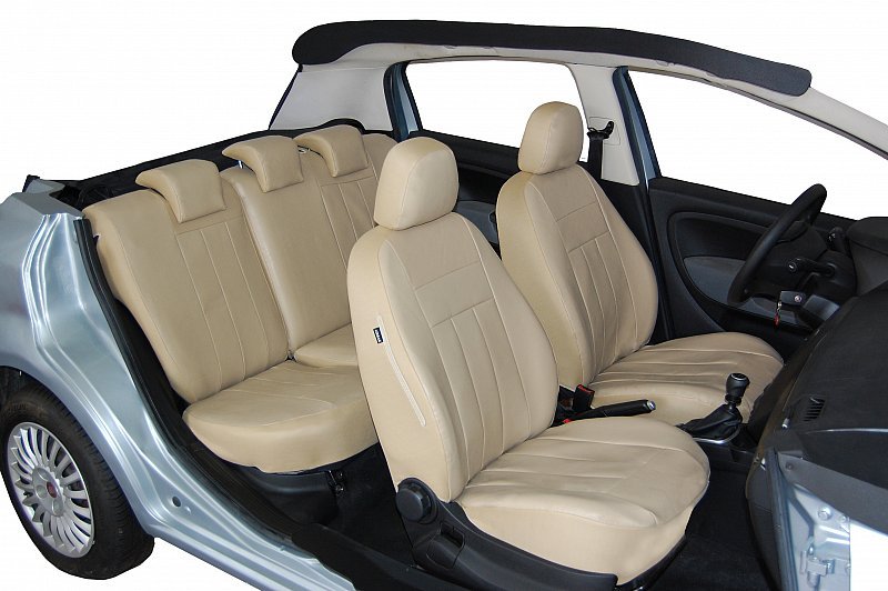 Maßgefertigte Kunstleder Sitzbezüge in Beige für Mercedes W169 | eBay