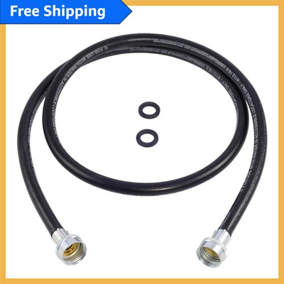 #ad Flexible 5 Foot Washing Machine Drain Hose 3 4 Inch FHT Corrosion Resistant $14.99