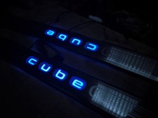 nissan cube z12 Rider - front scuff entry guards illuminated - oem - 250471
