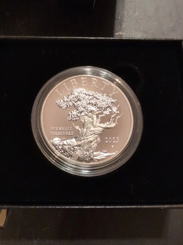 2023-P 1 oz Proof American Liberty Silver Medal (Box, CoA)