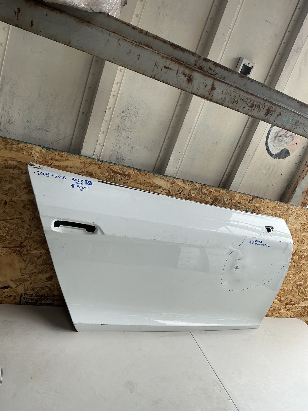 Audi R8 2008-2015 RIGHT Door shell