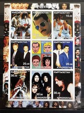 Queen Music Group / Freddy Mercury - Imperf. MNH** WB